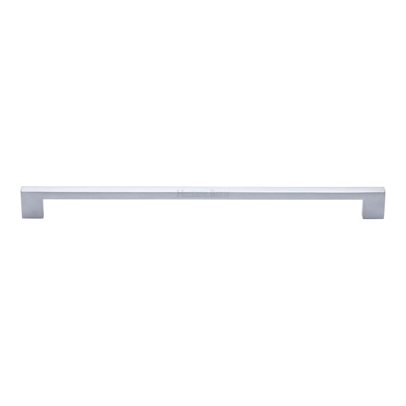 C0337 320-SC • 320 x 340 x 30mm • Satin Chrome • Heritage Brass Metro Cabinet Pull Handle